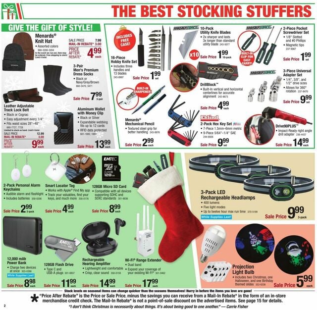 Catalogue Menards from 11/29/2024