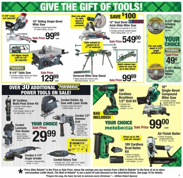 Catalogue Menards from 11/29/2024