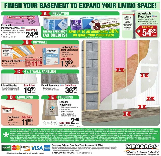 Catalogue Menards from 12/04/2024