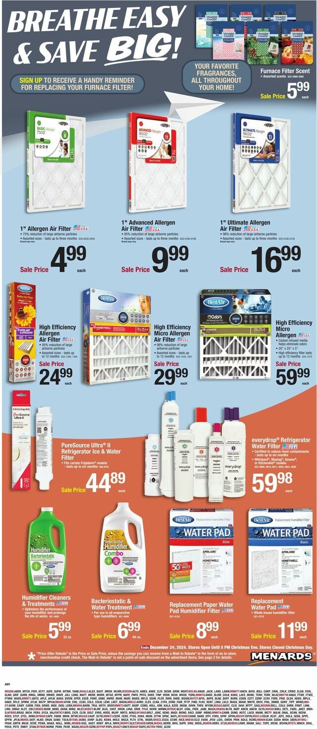 Catalogue Menards from 12/11/2024