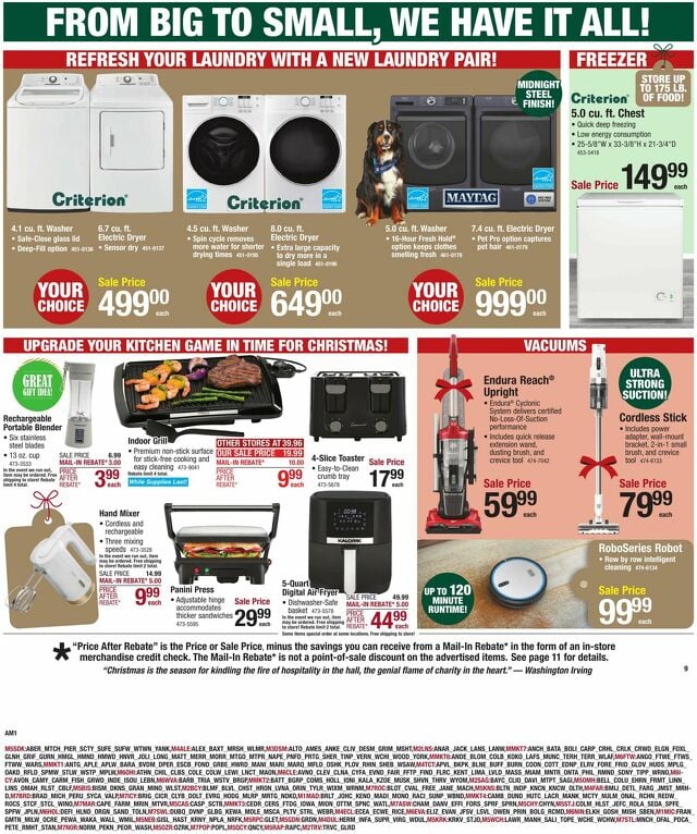 Catalogue Menards from 12/11/2024