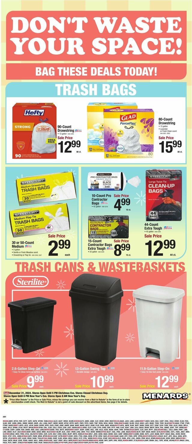 Catalogue Menards from 12/18/2024