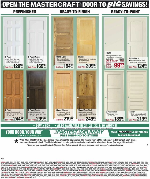 Catalogue Menards from 12/18/2024