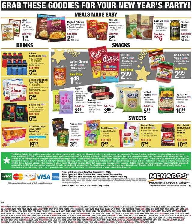 Catalogue Menards from 12/18/2024