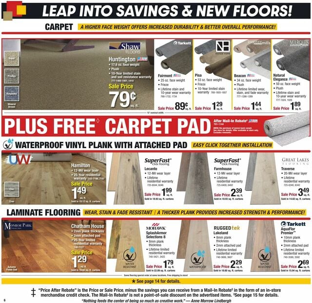 Catalogue Menards from 01/01/2025