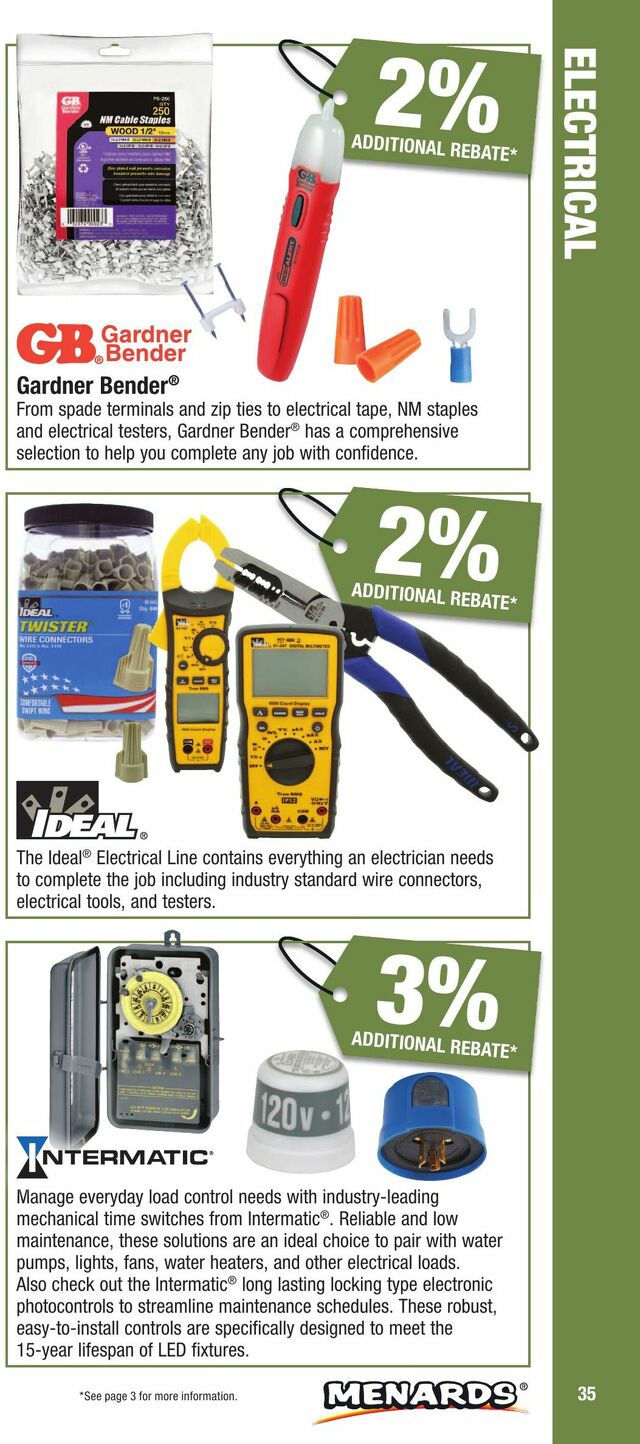 Catalogue Menards from 01/01/2025