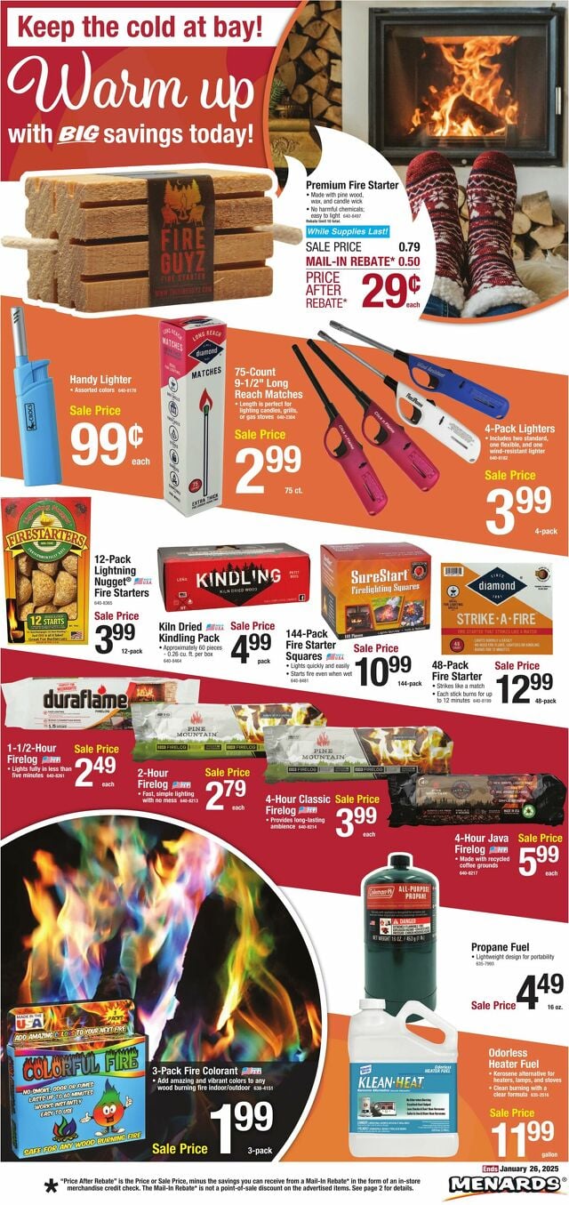 Catalogue Menards from 01/13/2025