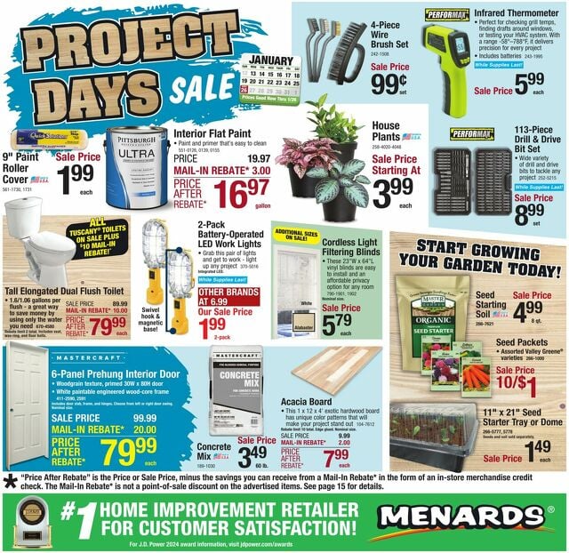 Catalogue Menards from 01/13/2025