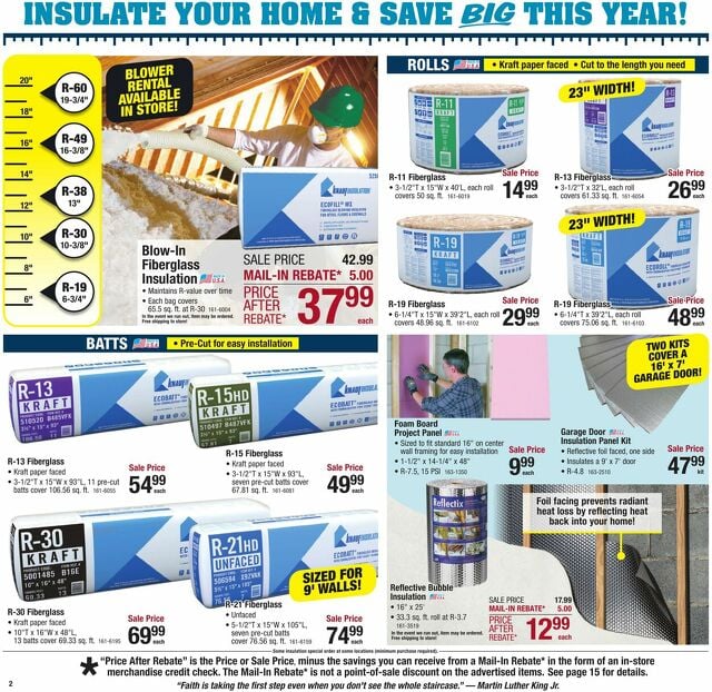 Catalogue Menards from 01/13/2025