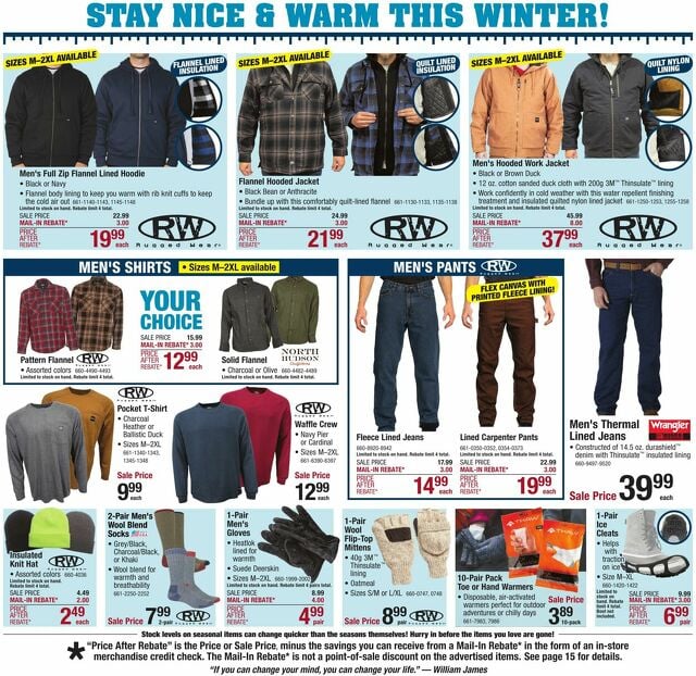 Catalogue Menards from 01/13/2025