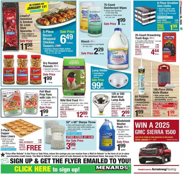 Catalogue Menards from 01/13/2025