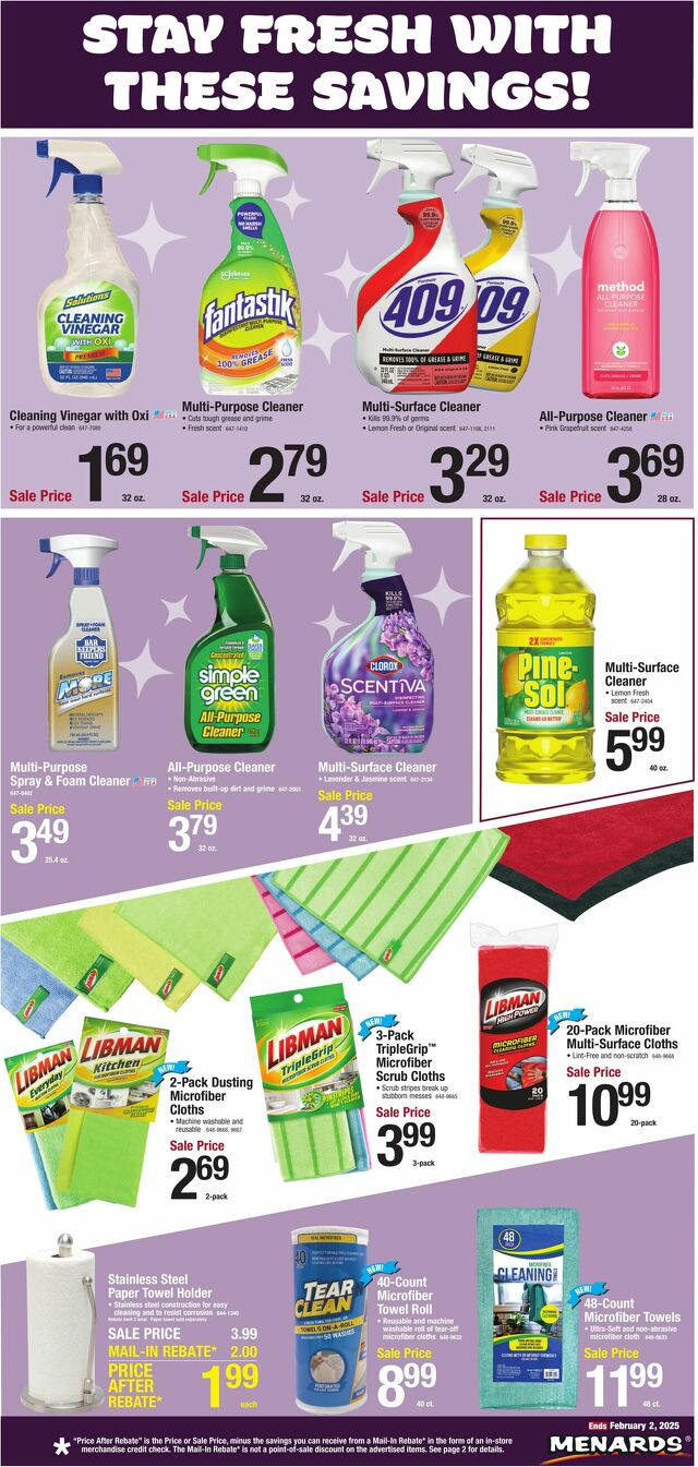 Catalogue Menards from 01/22/2025