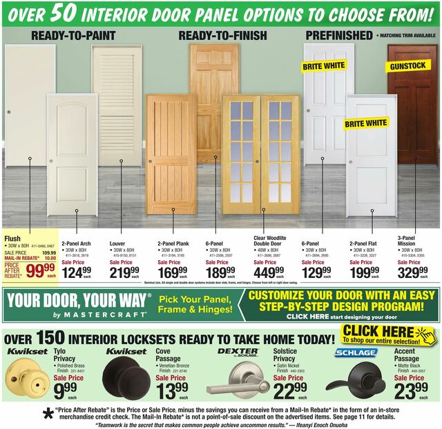 Catalogue Menards from 01/22/2025