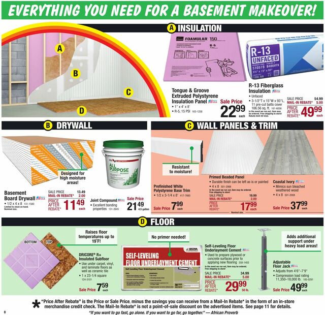 Catalogue Menards from 01/22/2025