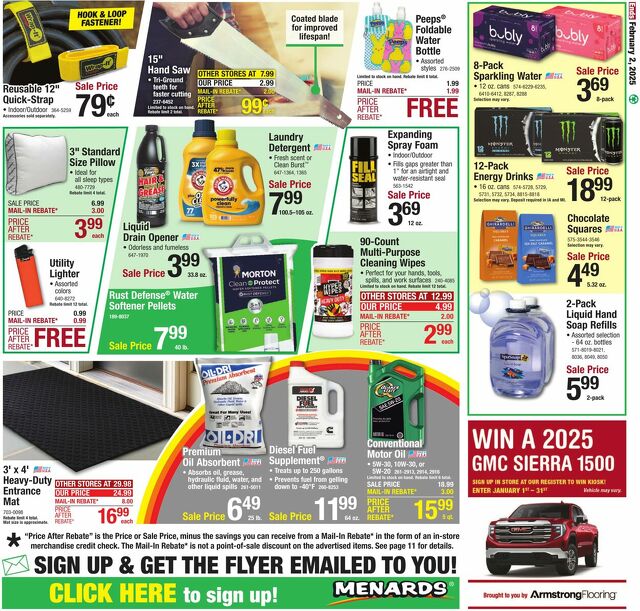 Catalogue Menards from 01/22/2025