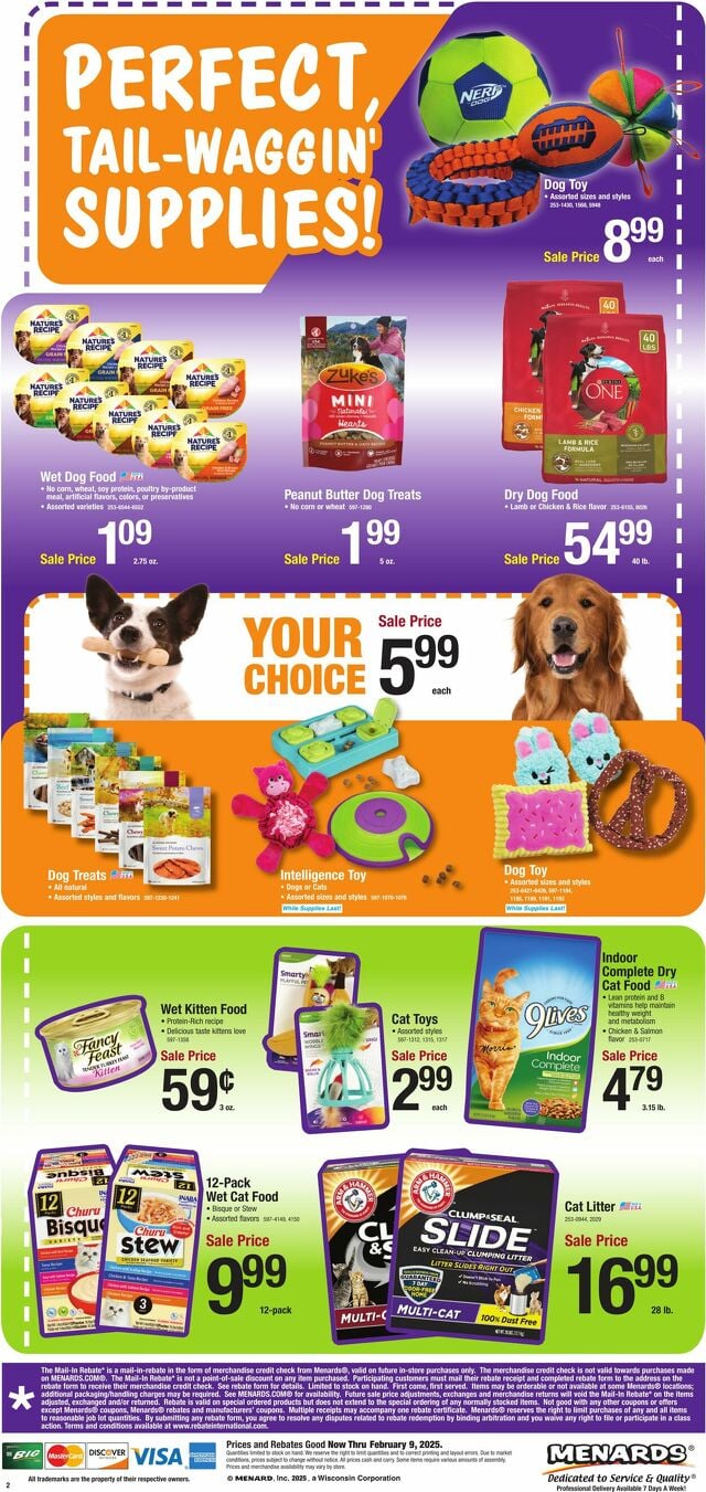 Catalogue Menards from 01/29/2025