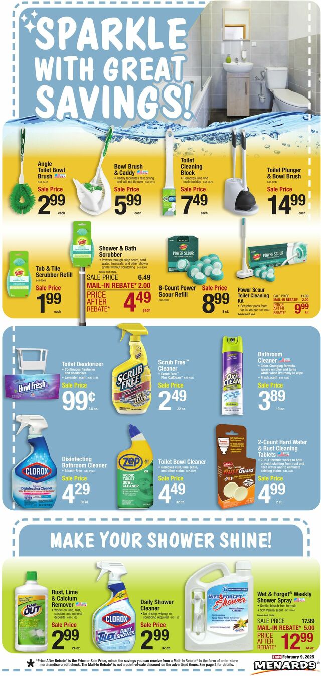 Catalogue Menards from 01/29/2025