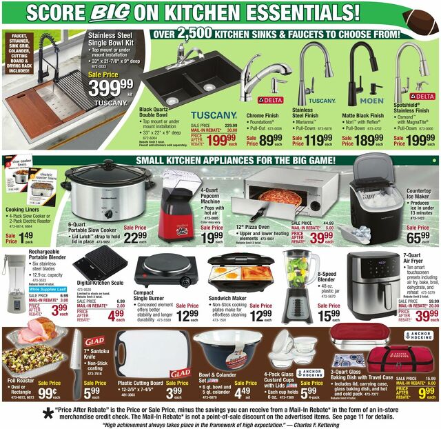 Catalogue Menards from 01/29/2025