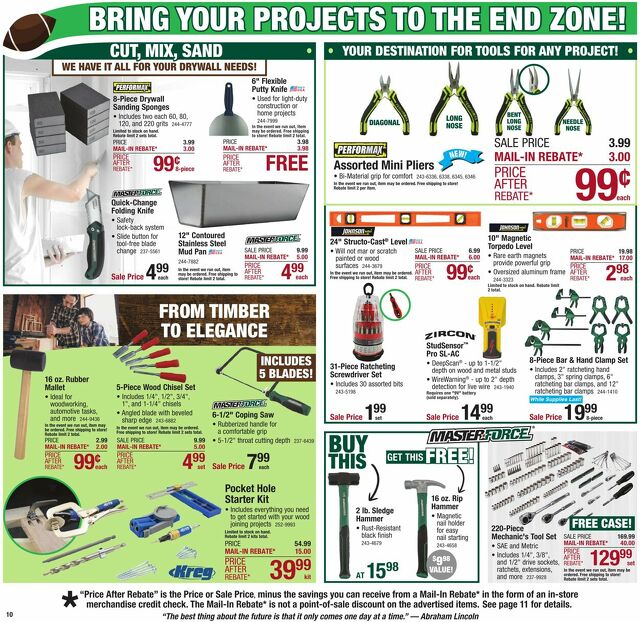 Catalogue Menards from 01/29/2025