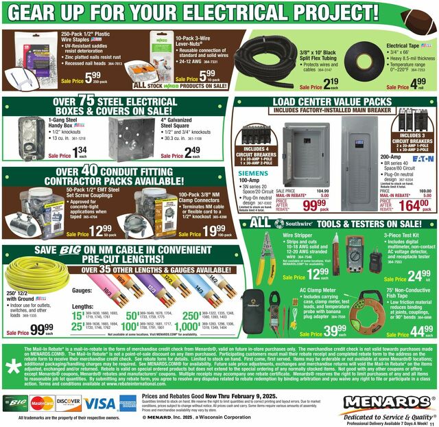 Catalogue Menards from 01/29/2025