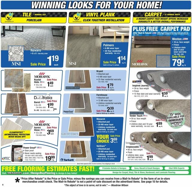 Catalogue Menards from 02/05/2025