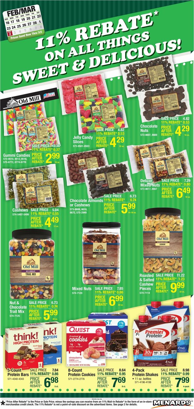 Catalogue Menards from 02/16/2025