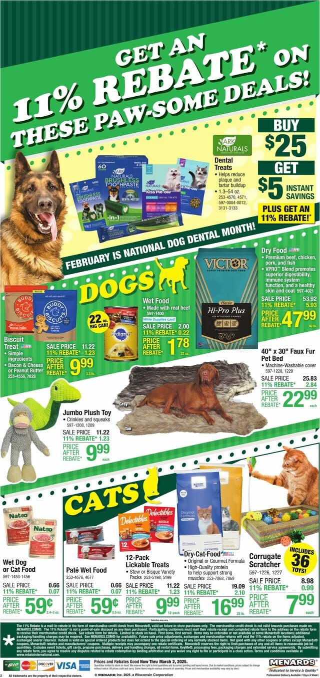 Catalogue Menards from 02/16/2025