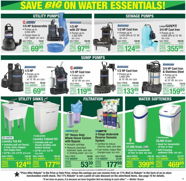 Catalogue Menards from 02/16/2025