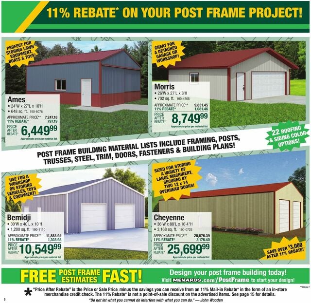 Catalogue Menards from 02/16/2025