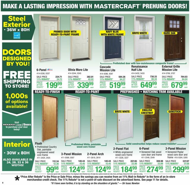 Catalogue Menards from 02/26/2025