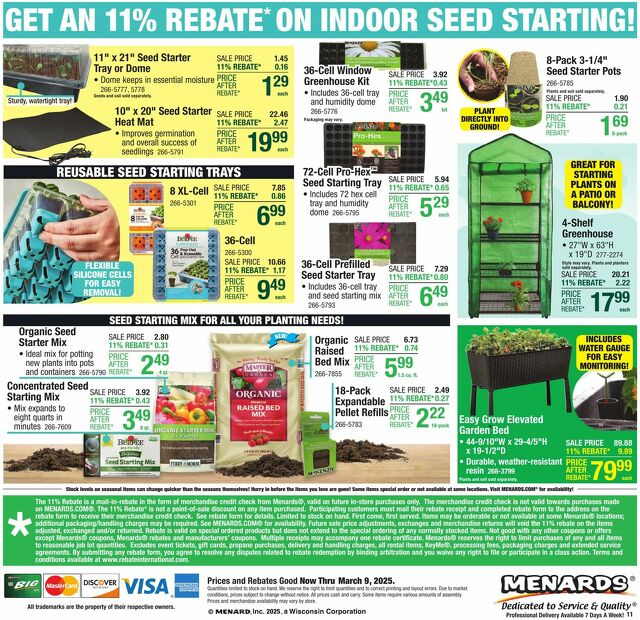 Catalogue Menards from 02/26/2025