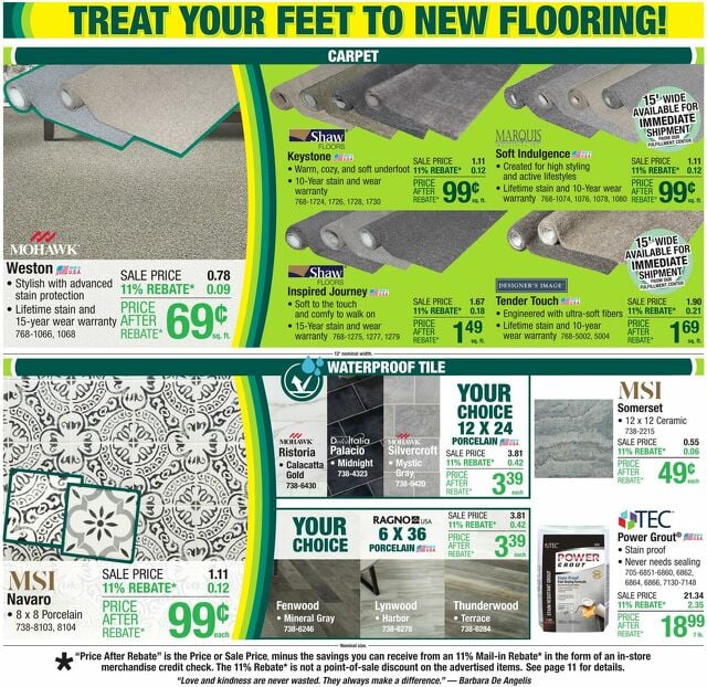 Catalogue Menards from 03/05/2025