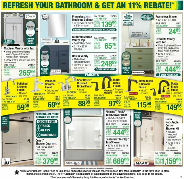 Catalogue Menards from 03/05/2025