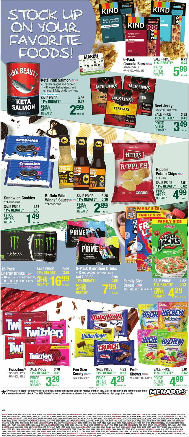 Catalogue Menards from 03/12/2025