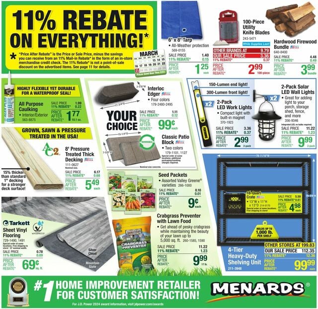 Catalogue Menards from 03/12/2025