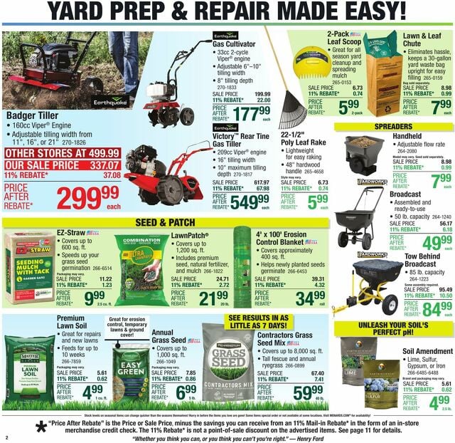 Catalogue Menards from 03/12/2025