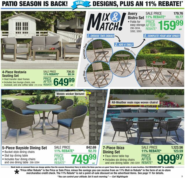 Catalogue Menards from 03/12/2025