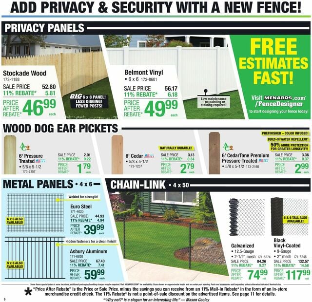 Catalogue Menards from 03/12/2025