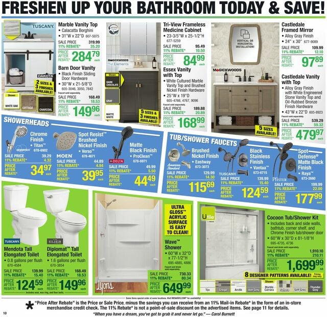 Catalogue Menards from 03/12/2025