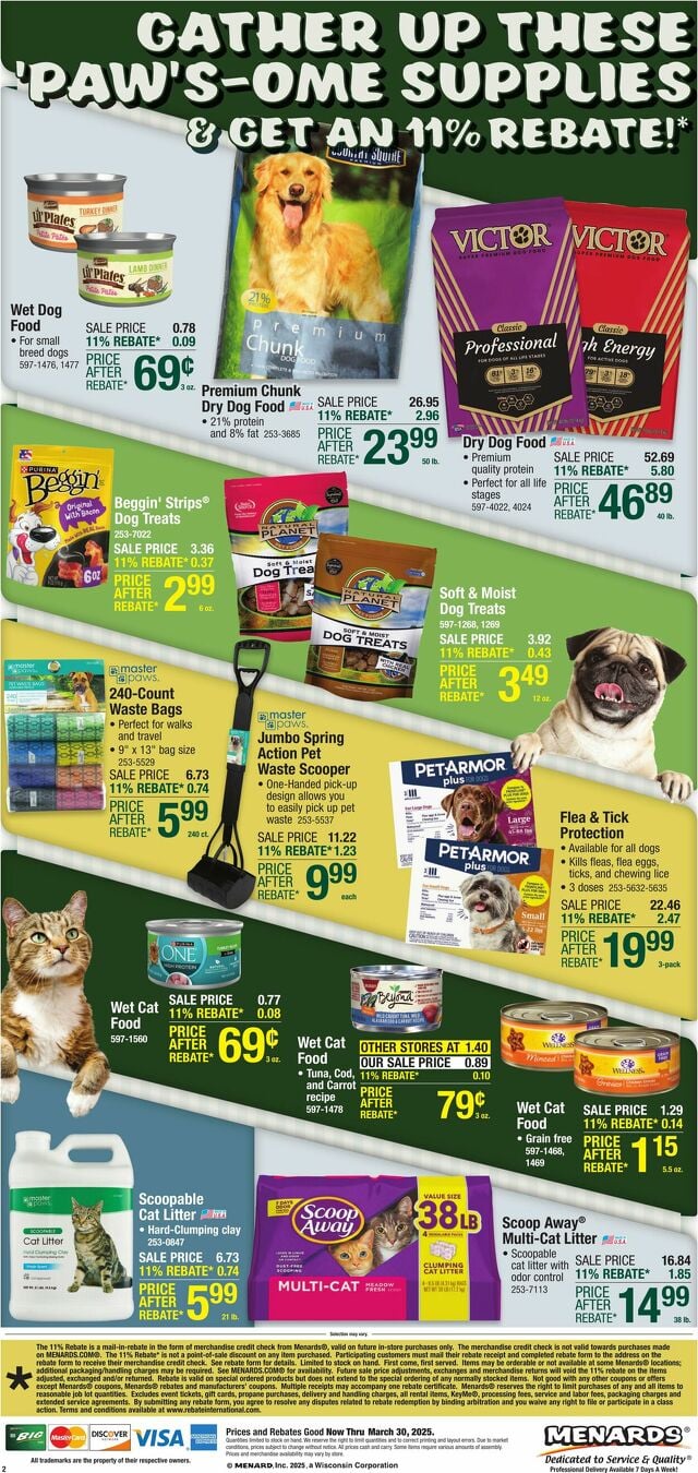 Catalogue Menards from 03/19/2025