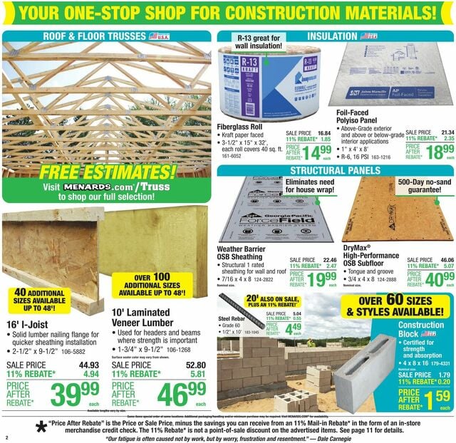 Catalogue Menards from 03/19/2025