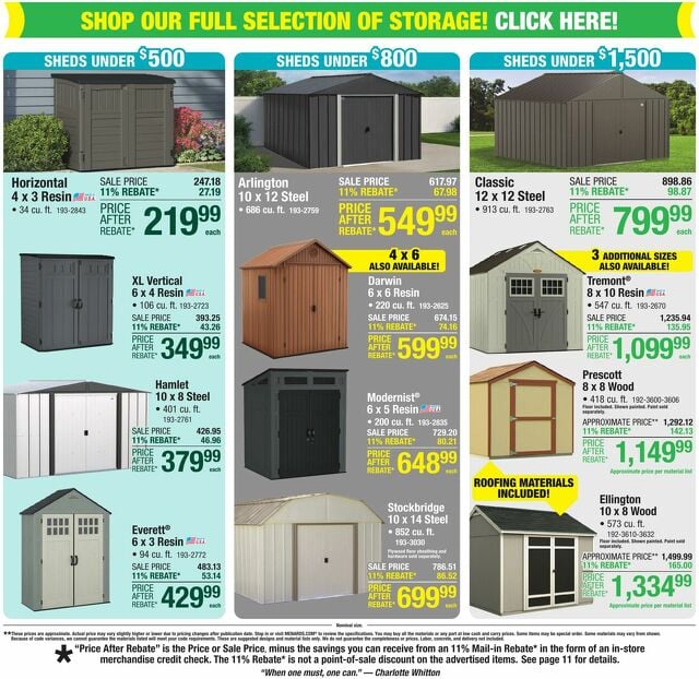 Catalogue Menards from 03/19/2025