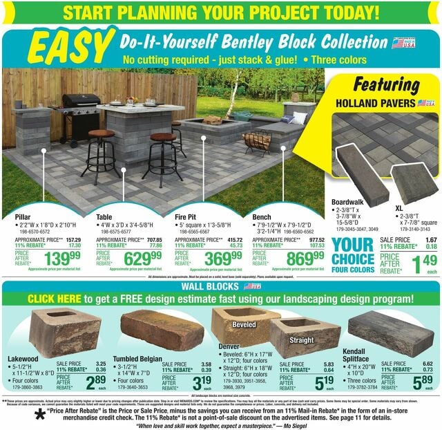 Catalogue Menards from 03/19/2025