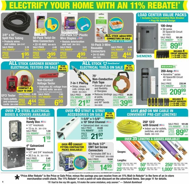 Catalogue Menards from 03/19/2025