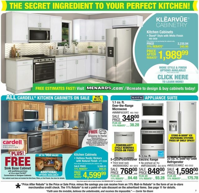 Catalogue Menards from 03/19/2025