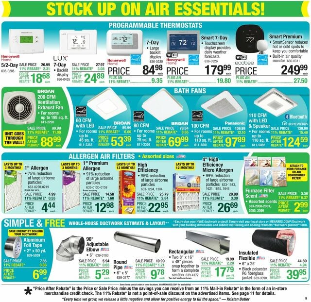 Catalogue Menards from 03/19/2025