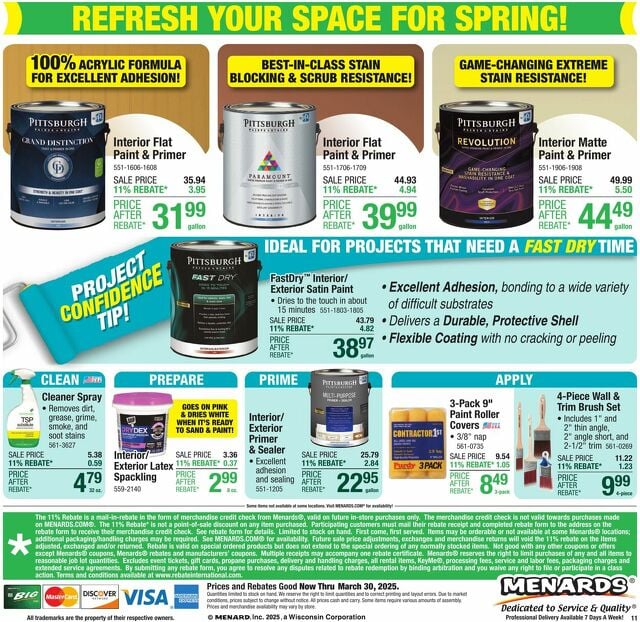 Catalogue Menards from 03/19/2025