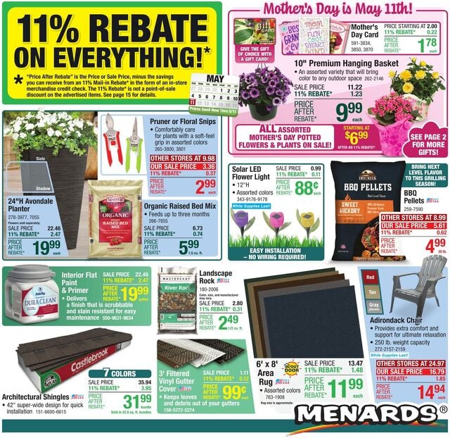 Catalogue Menards from 04/30/2025