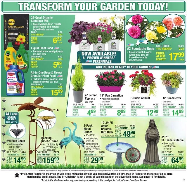 Catalogue Menards from 04/30/2025