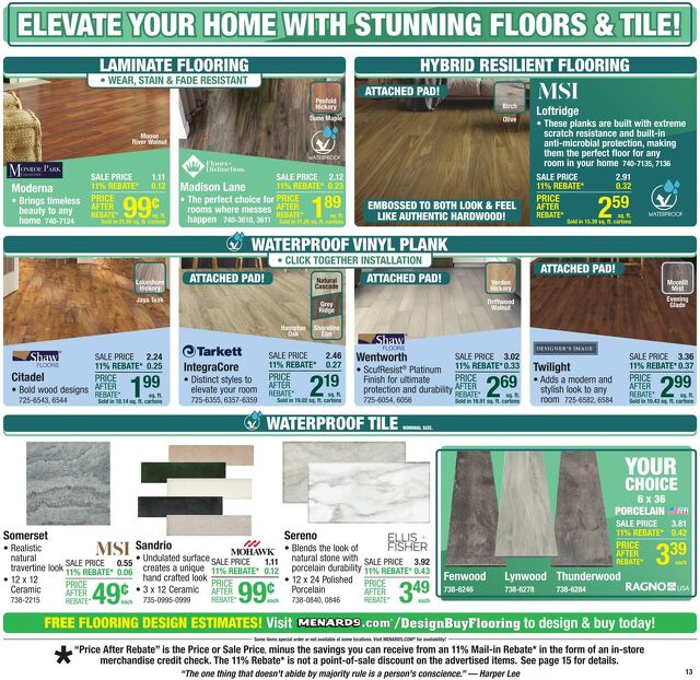 Catalogue Menards from 04/30/2025